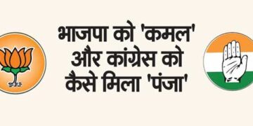 How did BJP get 'Lotus' and Congress 'Panja'?