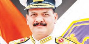 Admiral Dinesh Kumar Tripathi new chief of Indian Navy