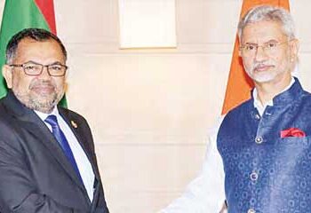 Maldives Foreign Minister Musa came to India to improve relations