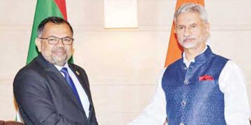 Maldives Foreign Minister Musa came to India to improve relations