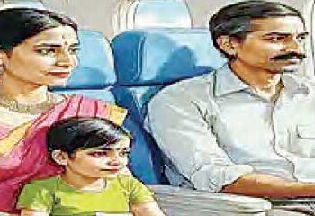 Children will have to be given seats in the plane only with their parents.