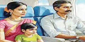 Children will have to be given seats in the plane only with their parents.