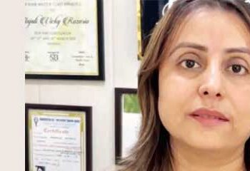 Anjali had to face opposition when she opened a unisex salon.