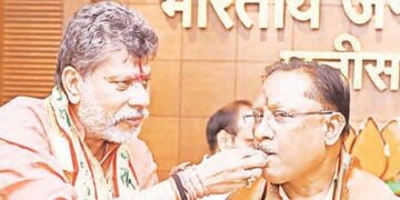BJP flag hoisted on 10 out of 11 seats in Chhattisgarh