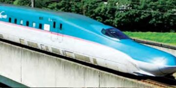 The country's first bullet train will be like this...