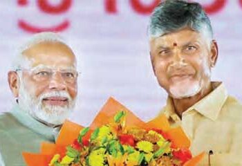 Chandrababu Naidu becomes CM of Andhra Pradesh for the fourth time