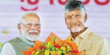 Chandrababu Naidu becomes CM of Andhra Pradesh for the fourth time