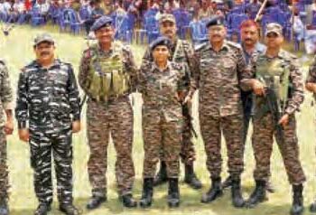 Promotion of cooks and water carriers for the first time in the 85 year history of CRPF.