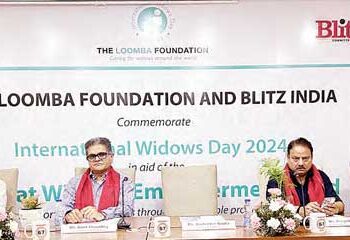 इंटरनेशनल विडो डे पर लूंबा फाउंडेशन व ब्लिट्ज इंडिया का संयुक्त कार्यक्रम
