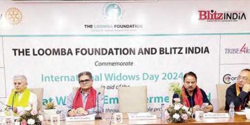 इंटरनेशनल विडो डे पर लूंबा फाउंडेशन व ब्लिट्ज इंडिया का संयुक्त कार्यक्रम
