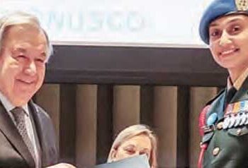 It is an honor to represent the country: Major Radhika