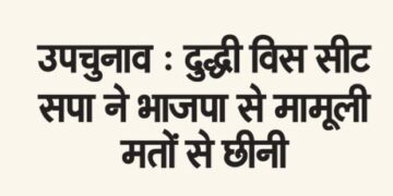 By-election: SP snatches Duddhi Vis seat from BJP with minor votes.