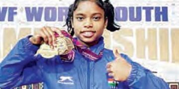 15 year old weightlifter Preeti made world record