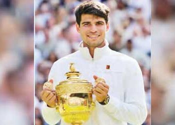 Alcaraz wins Wimbledon again, beats Djokovic in straight sets