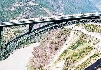 First train will run on Chenab Bridge on August 15