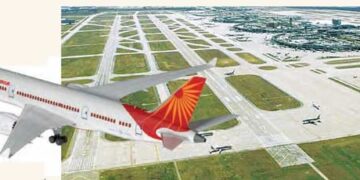 There is doubt about when the first flight will take place from Jewar airport.