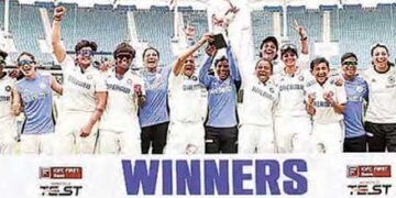 India's biggest score in women's cricket in 90 years