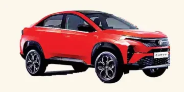 Equipped with advanced features, Tata Curve EV has a beautiful style