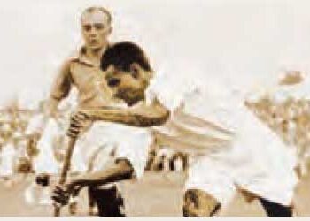 Dhyanchand's team that went to collect donations had defeated Germany in front of Hitler.
