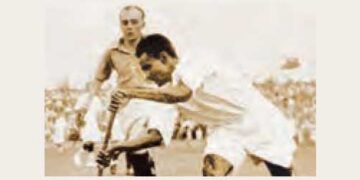 Dhyanchand's team that went to collect donations had defeated Germany in front of Hitler.