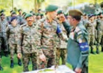 India-Sri Lanka soldiers did joint yoga practice