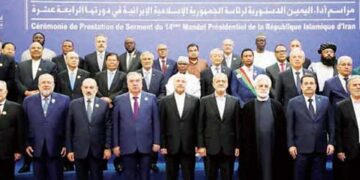 Gadkari attended the swearing in ceremony of Iranian President
