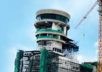 Jewar airport's air traffic control tower is ready