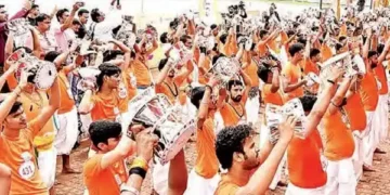 World record of playing Damru in Ujjain, the city of Mahakal.