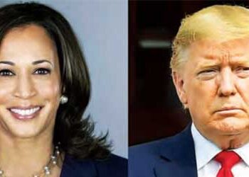 Equal competition between Kamala Harris and Donald Trump