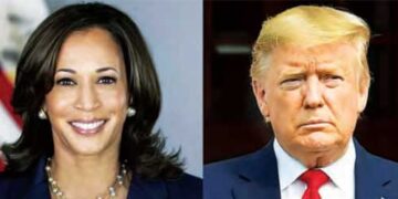 Equal competition between Kamala Harris and Donald Trump
