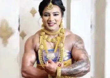 This woman created a stir on the internet with her strong body