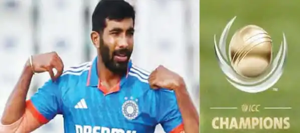 Bumrah out of Champions Trophy