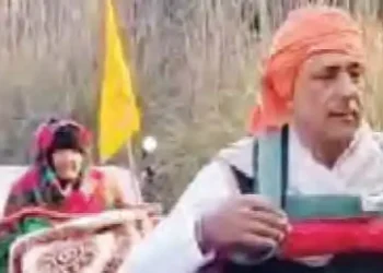 Son becomes 'Nandi' to fulfill mother's wish of Mahakumbh bath