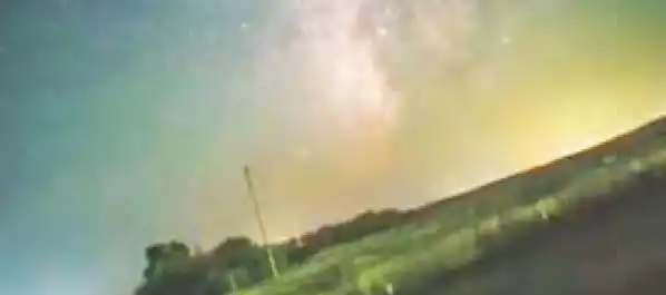 The speed of Earth's rotation is seen in 'time-lapse video'