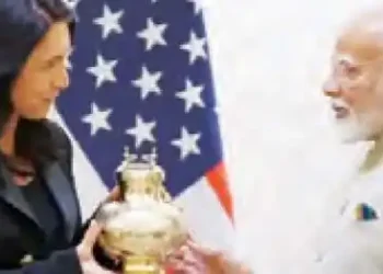 The present time is a great opportunity to strengthen India-US relations: Gabbard