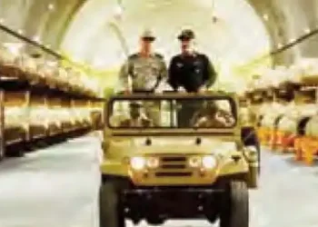 Amid rising tensions with the US, Iran built an underground 'missile city'