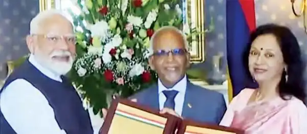After receiving Mauritius' highest honor, PM Modi said- Our friendship is centuries old