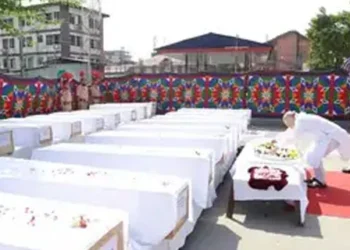 Shah, J&K CM Omar pay tributes to people killed by terrorists