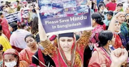 Discussion of a separate country for Hindus in Bangladesh gained momentum