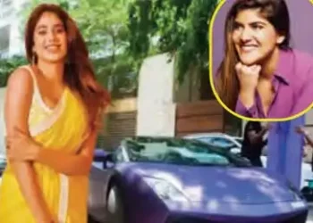 Janhvi Kapoor gets a Lamborghini car worth Rs 5 crore as a gift