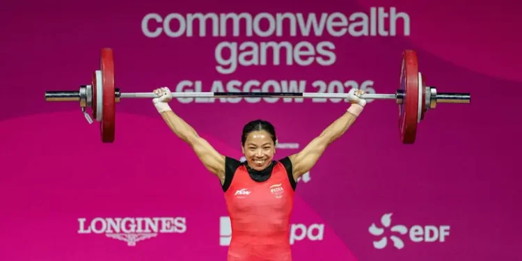 Congratulations to Mirabai Chanu