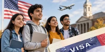 अमेरिका में भारतीय छात्रों के नए वीज़ा नियम