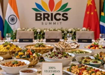 ब्रिक्स शिखर सम्मेलन डिनर मेन्यू