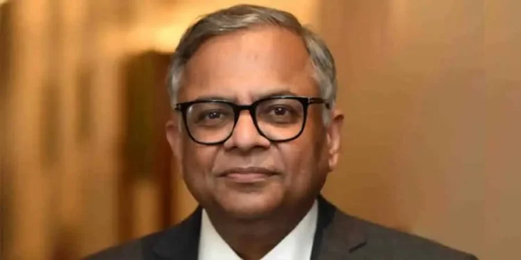 एन चंद्रशेखरन टाटा संस चेयरमैन कार्यकाल