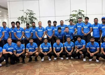 भारतीय हॉकी टीम नीली जर्सी एशियन गेम्स 2026