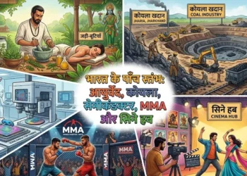 आयुर्वेद, कोयला, सेमीकंडक्टर, MMA और सिने हब