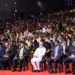 यशोभूमि, नई दिल्ली में 10वें इंडिया मोबाइल कांग्रेस के उद्घाटन पर प्रधानमंत्री नरेंद्र मोदी, 8 अक्टूबर 2026। श्रेय : पीएमओ (pmindia.gov.in)