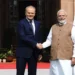नई दिल्ली में प्रधानमंत्री नरेंद्र मोदी और पोलैंड के प्रधानमंत्री डोनाल्ड टस्क, 22 अक्टूबर 2026 · फोटो : पीएमओ इंडिया
