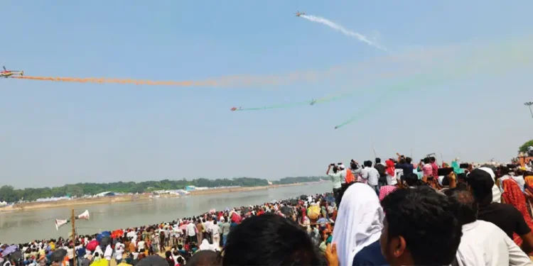 राफेल, सुखोई के साथ काशी में दिखा वायुसेना का दम