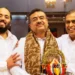 मुकेश अंबानी और बेटे अनंत ने 'एंटीलिया' में शुभेंदु अधिकारी का किया ग्रैंड वेलकम